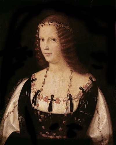 Porträt einer Dame von Bartolomeo Veneto